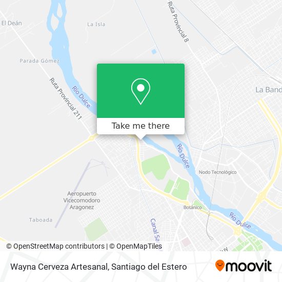 Mapa de Wayna Cerveza Artesanal