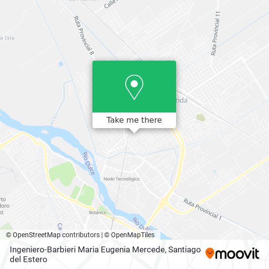 Ingeniero-Barbieri Maria Eugenia Mercede map