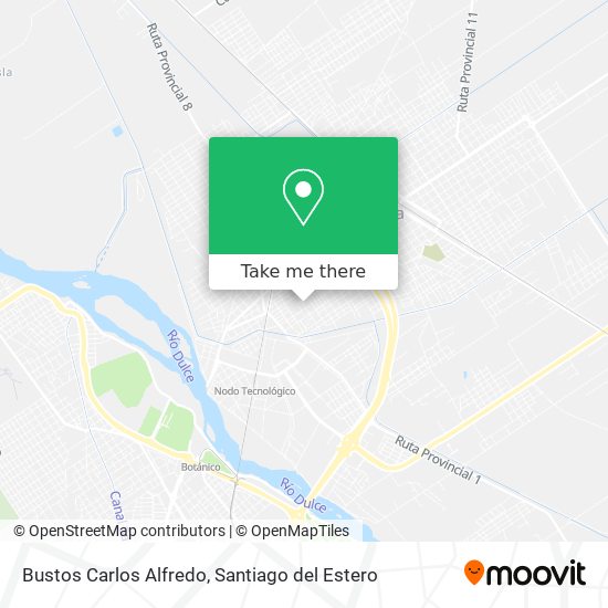 Bustos Carlos Alfredo map