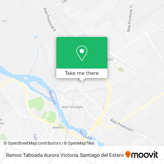 Ramos Taboada Aurora Victoria map