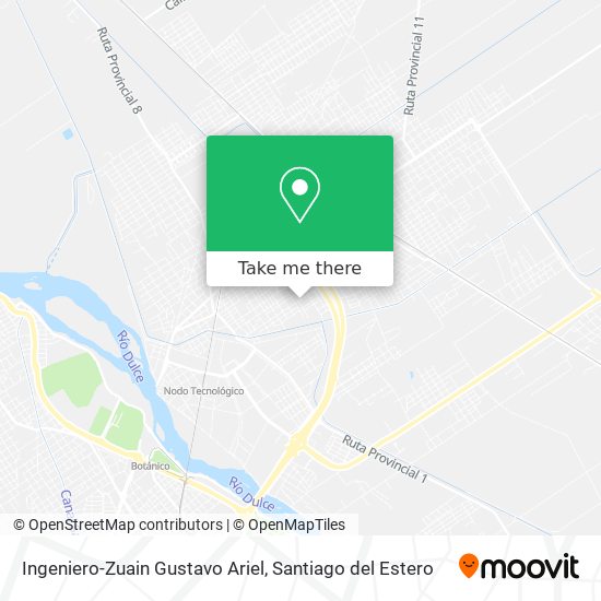 Mapa de Ingeniero-Zuain Gustavo Ariel