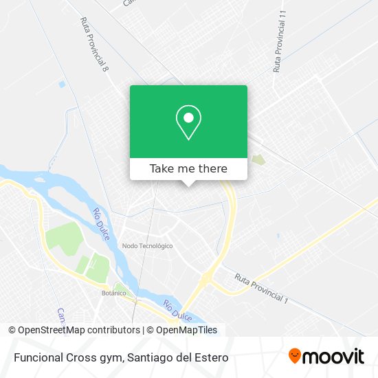 Funcional Cross gym map