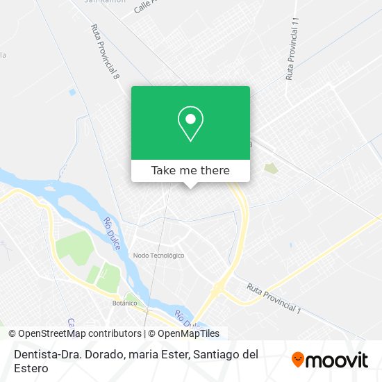 Mapa de Dentista-Dra. Dorado, maria Ester