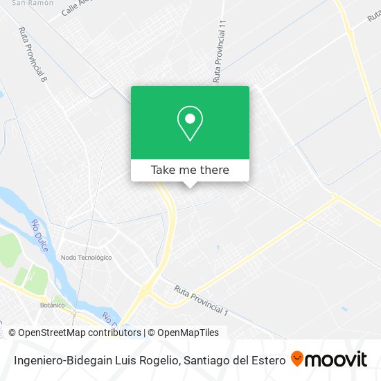 Mapa de Ingeniero-Bidegain Luis Rogelio