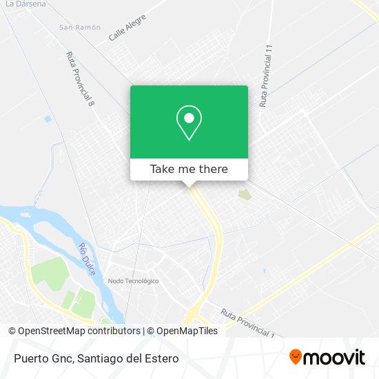 Puerto Gnc map