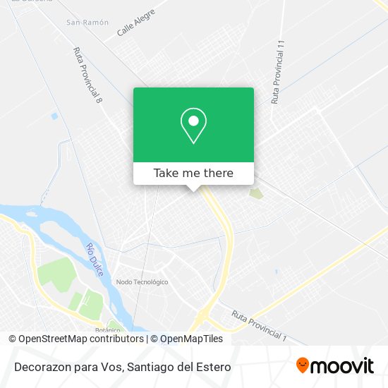 Mapa de Decorazon para Vos
