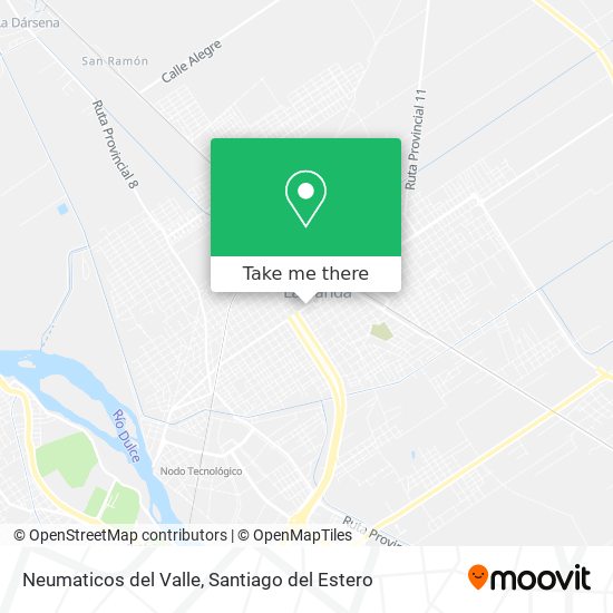 Mapa de Neumaticos del Valle