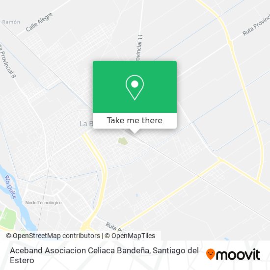 Aceband Asociacion Celiaca Bandeña map