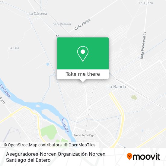 Mapa de Aseguradores-Norcen Organización Norcen