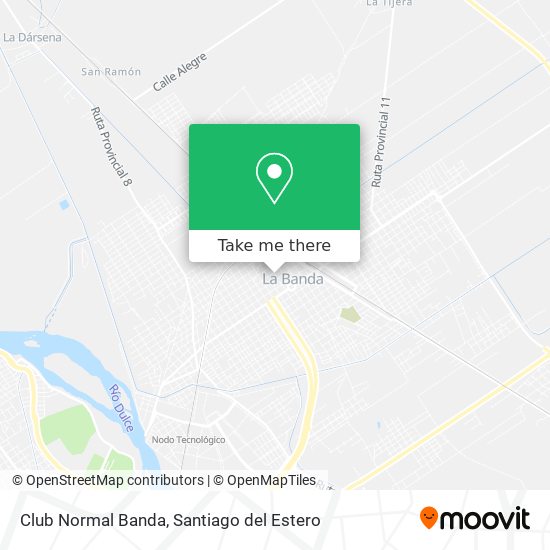 Club Normal Banda map