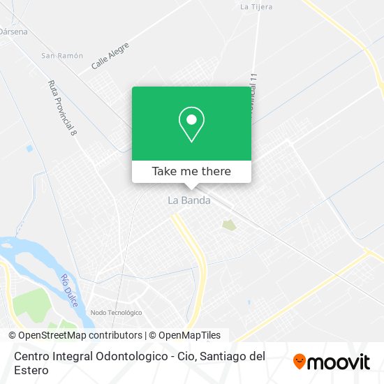Centro Integral Odontologico - Cio map