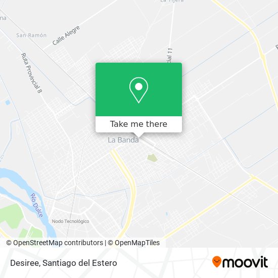 Mapa de Desiree