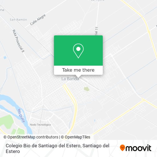 Colegio Bio de Santiago del Estero map