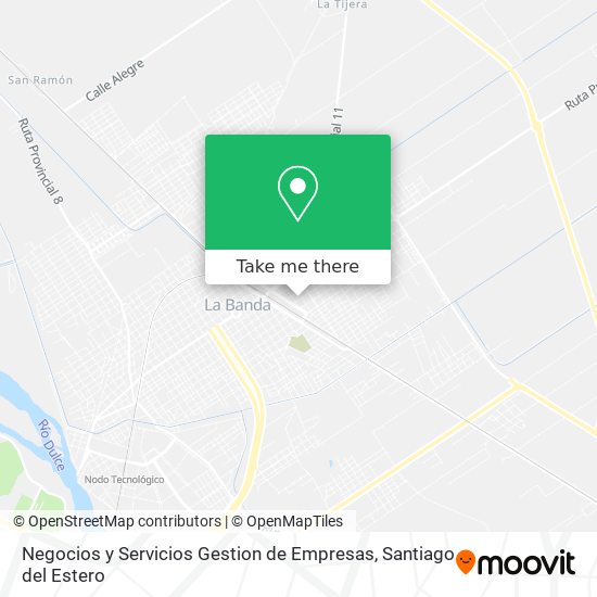 Mapa de Negocios y Servicios Gestion de Empresas