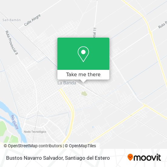 Mapa de Bustos Navarro Salvador