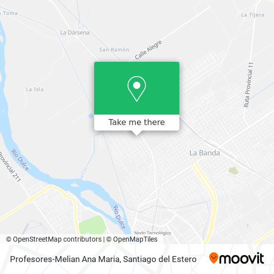 Mapa de Profesores-Melian Ana Maria