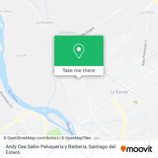 Andy Cea Salón Peluqueria y Barberia map