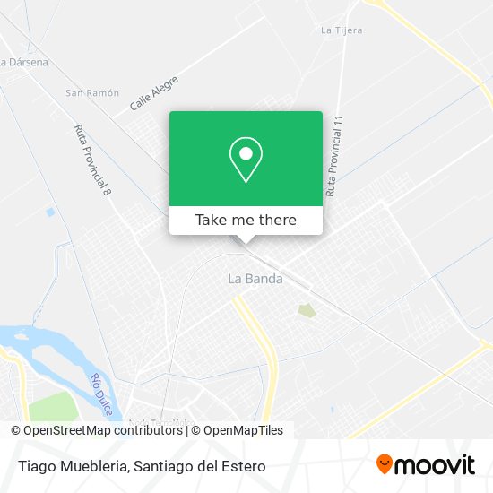 Tiago Muebleria map