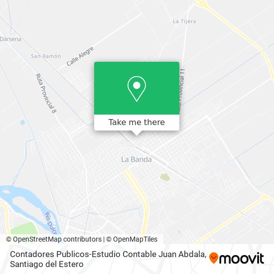 Mapa de Contadores Publicos-Estudio Contable Juan Abdala