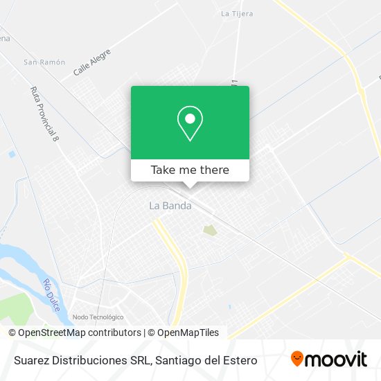 Suarez Distribuciones SRL map