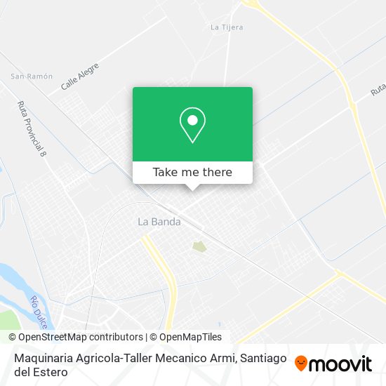 Maquinaria Agricola-Taller Mecanico Armi map