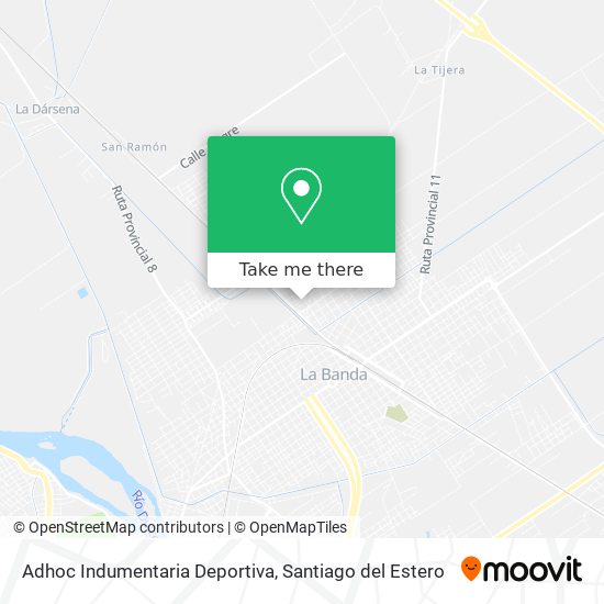 Adhoc Indumentaria Deportiva map