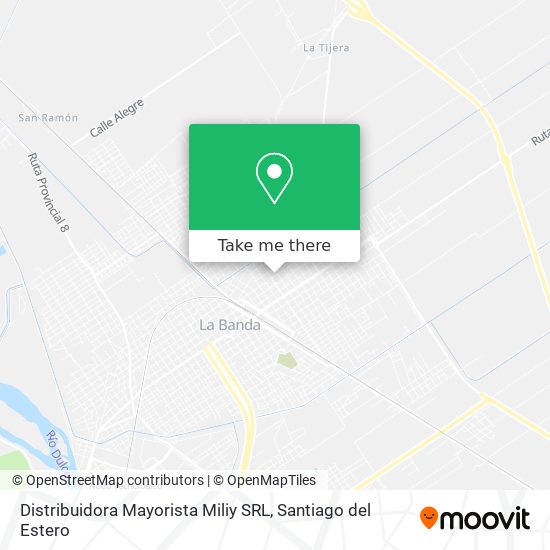 Distribuidora Mayorista Miliy SRL map