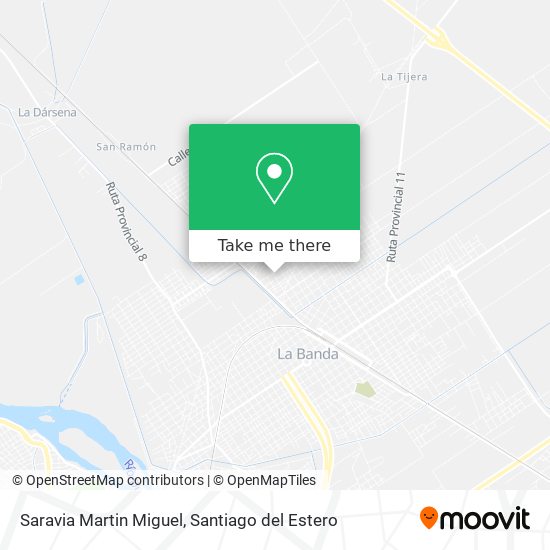 Saravia Martin Miguel map