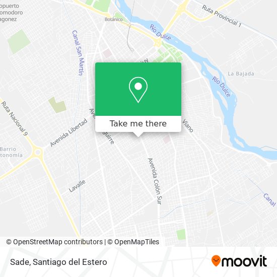 Mapa de Sade