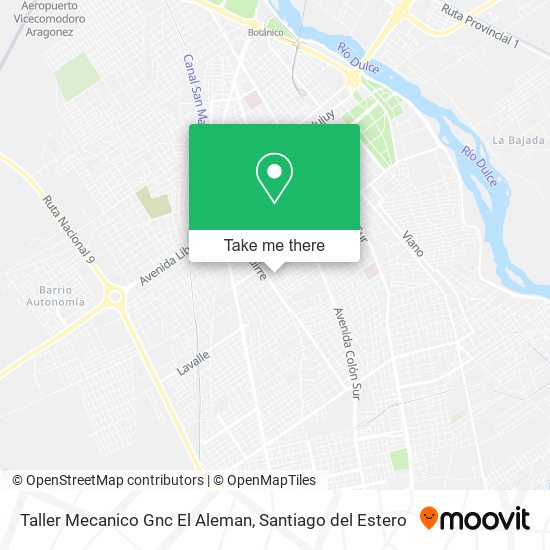 Taller Mecanico Gnc El Aleman map
