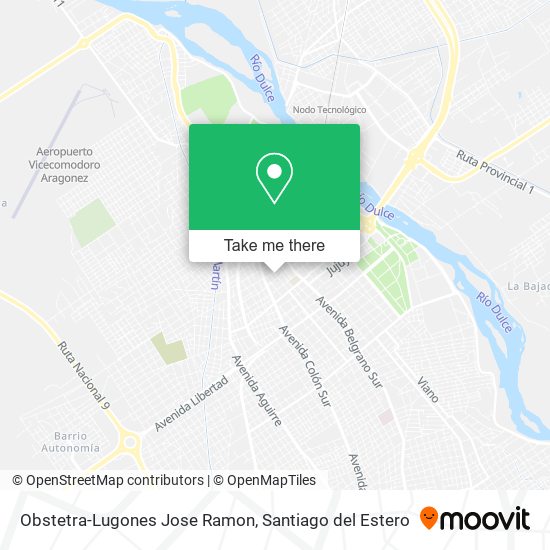 Mapa de Obstetra-Lugones Jose Ramon