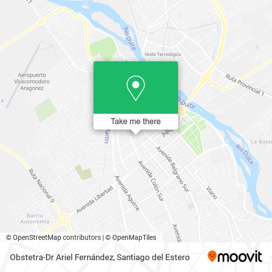 Mapa de Obstetra-Dr Ariel Fernández
