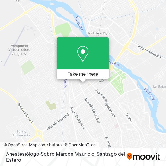Anestesiólogo-Sobro Marcos Mauricio map