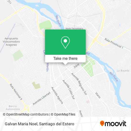 Galvan Maria Noel map