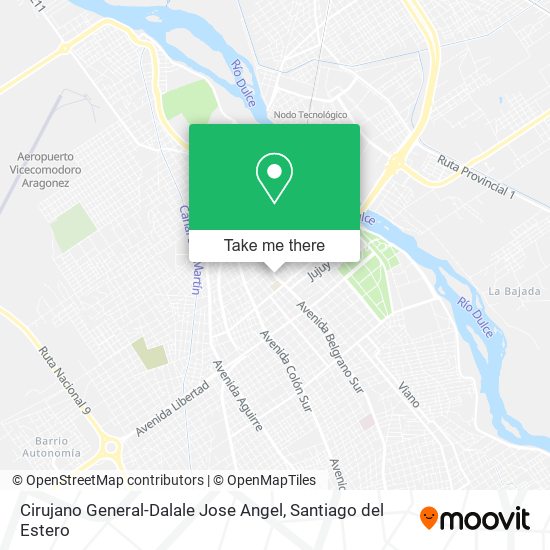 Cirujano General-Dalale Jose Angel map