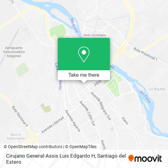 Cirujano General-Assis Luis Edgardo H map