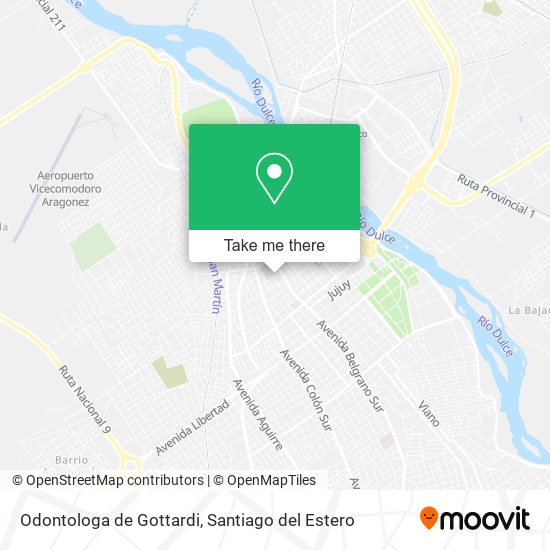 Mapa de Odontologa de Gottardi