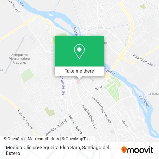 Medico Clinico-Sequeira Elsa Sara map