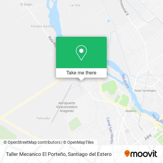 Taller Mecanico El Porteño map