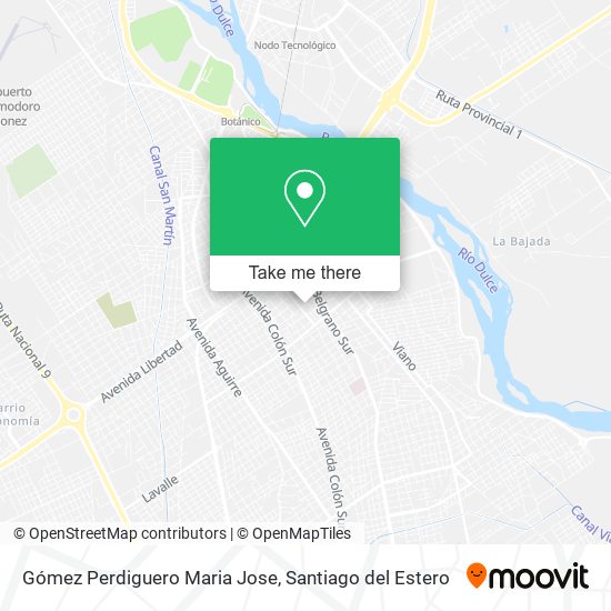 Gómez Perdiguero Maria Jose map