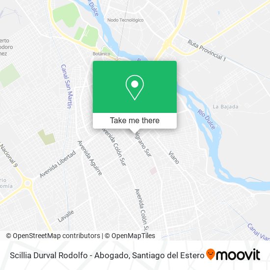 Scillia Durval Rodolfo - Abogado map