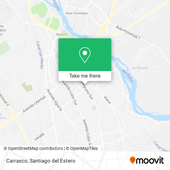 Mapa de Carrasco