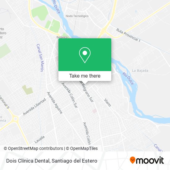 Dois Clínica Dental map