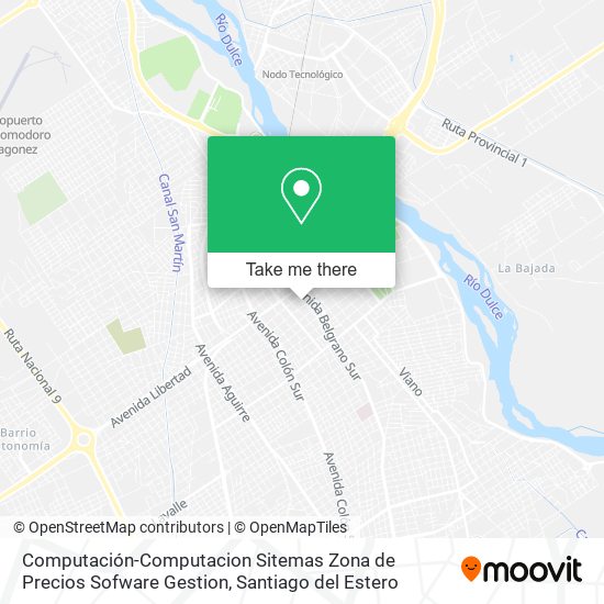 Computación-Computacion Sitemas Zona de Precios Sofware Gestion map