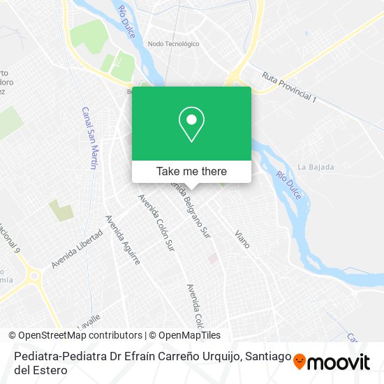 Mapa de Pediatra-Pediatra Dr Efraín Carreño Urquijo