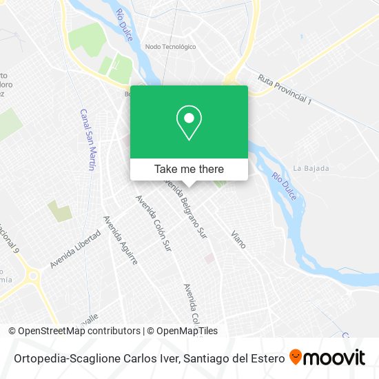 Ortopedia-Scaglione Carlos Iver map