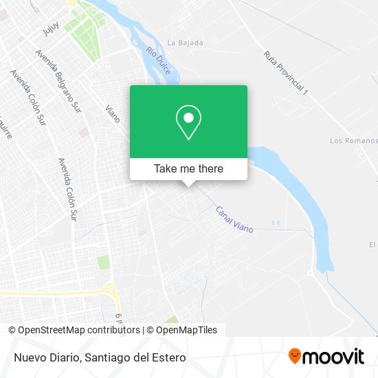 Mapa de Nuevo Diario