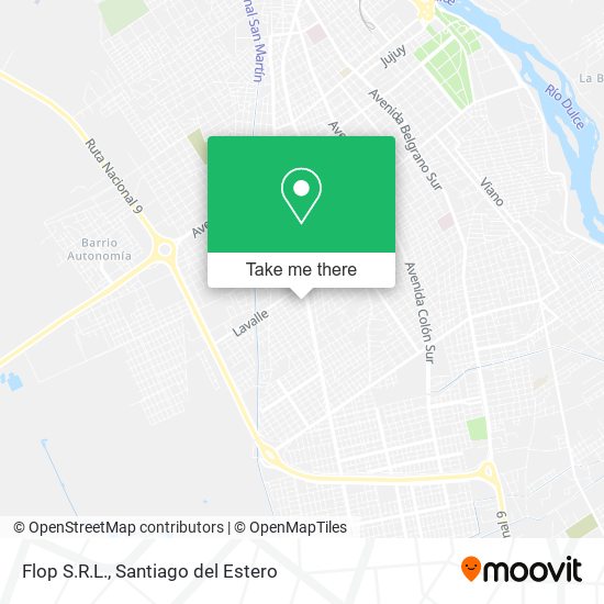 Flop S.R.L. map