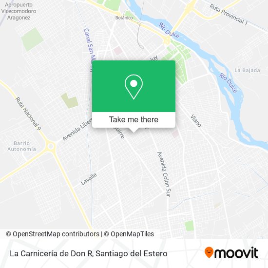 Mapa de La Carnicería de Don R