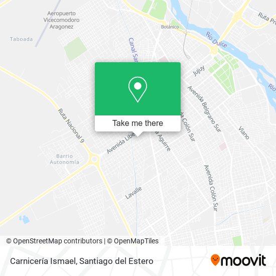 Carnicería Ismael map